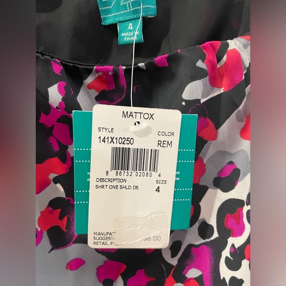 NWT One Shoulder Dress - Picture 3 of 5